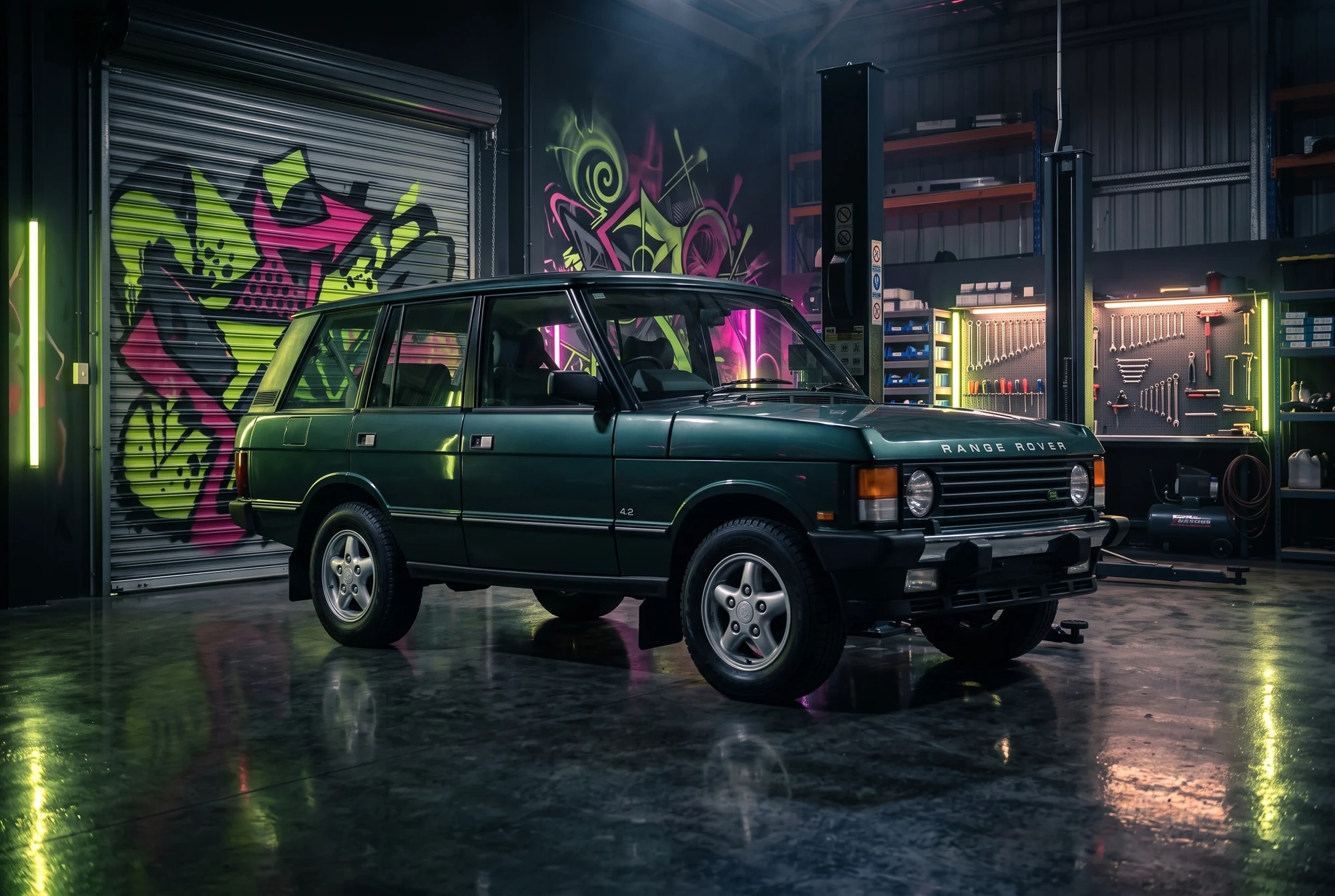 1995 Land Rover Range Rover before