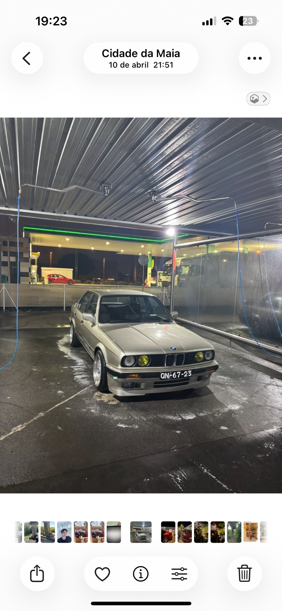 1985 BMW 3 Series before
