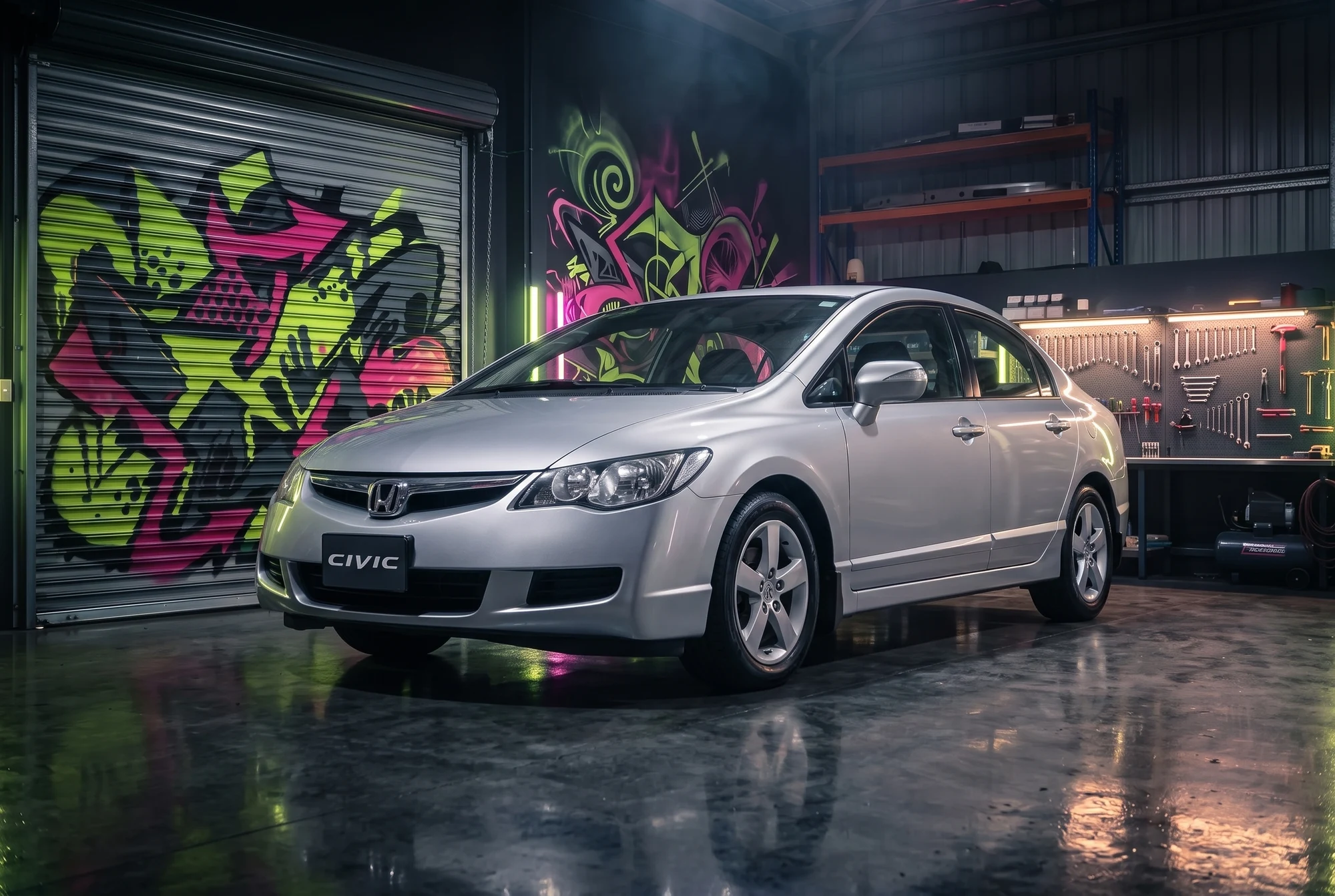 2009 Honda Civic before